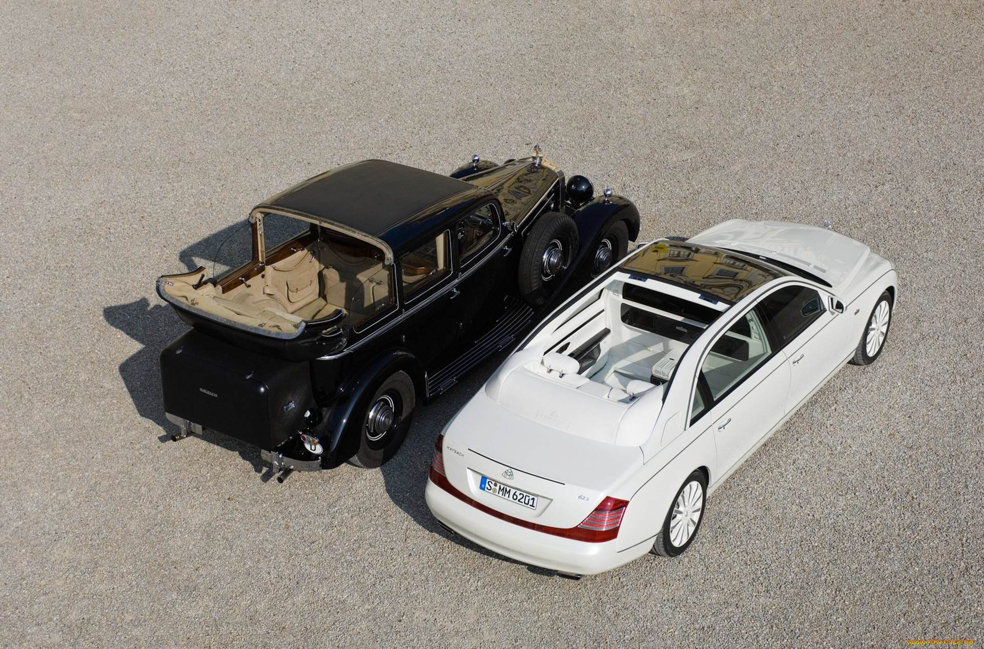 maybach landaulet 2009 and maybach landaulet retro car, , maybach, car, 2009, landaulet, retro